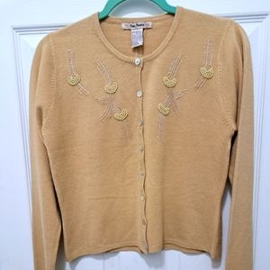 Free People beaded cardigan NWT